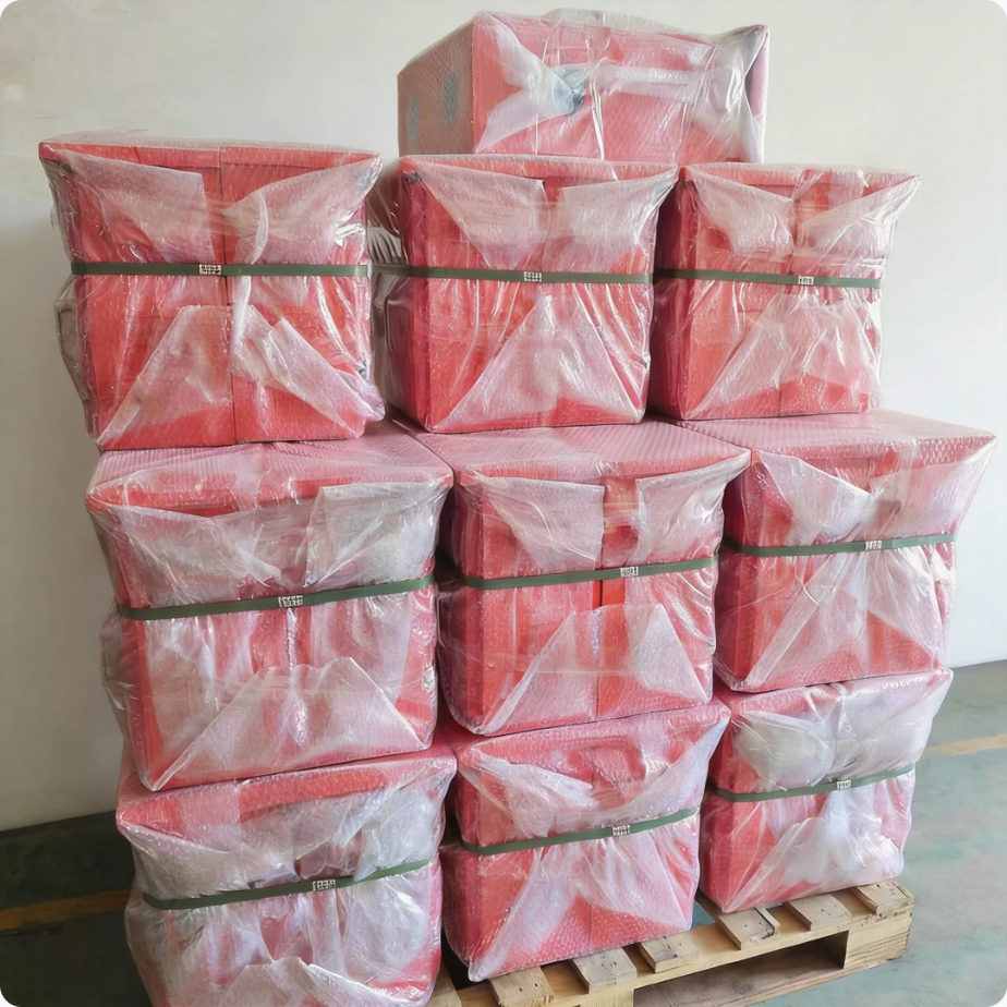 ກ່ອງ​ແຈກ​ຢາຍ​ສີ​ສົ້ມ​ທີ່​ຜະ​ລິດ​ໂດຍ​ໂຮງ​ງານ Ouyue ພວມ​ຈະ​ສົ່ງ​ອອກ​ໄປ​ສະ​ຫະ​ລັດ